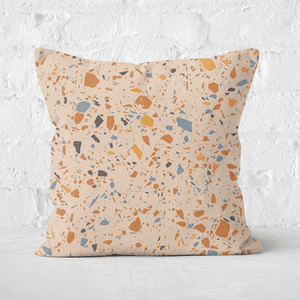 Autumn Terrazzo Square Cushion