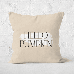 Hello Pumpkin Square Cushion