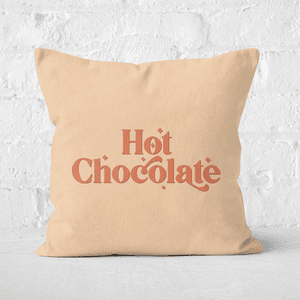 Hot Chocolate Square Cushion