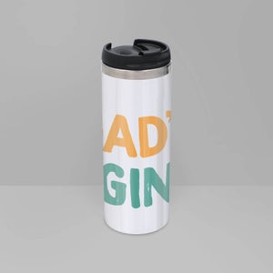 Dad's Gin Stainless Steel Thermo Travel Mug