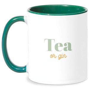 Tea Or Gin Mug - White/Green