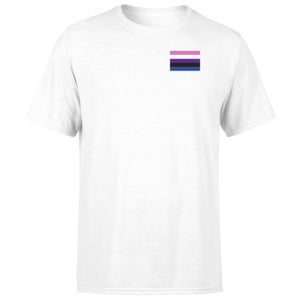 Genderfluid Flag T-Shirt - White