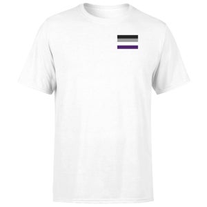 Asexual Flag T-Shirt - White