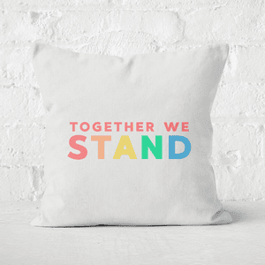 Together We Stand Square Cushion