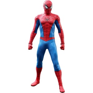Hot Toys Marvel's Spider-Man Video Game Masterpiece Figurine articulée échelle 1/6 Spider-Man (Classic Suit) 30 cm