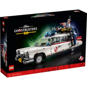 LEGO 10274 Creator ECTO-1 de los Cazafantasmas, Maqueta Grande de Coche de Ghostbusters, Modelo de Coleccionista para Adultos