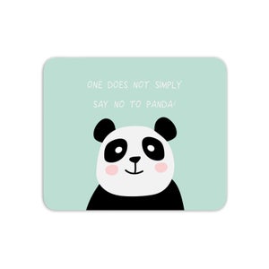 Panda Meme Mouse Mat