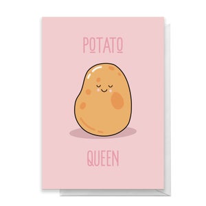 Potato Queen Greetings Card