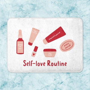 Self-Love Routine Bath Mat