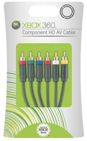 Official XBox 360 Component HD AV Cable