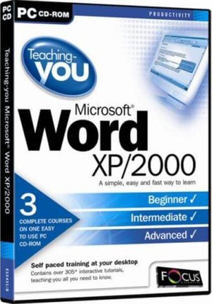 Teaching-You Microsoft Word XP And 2000
