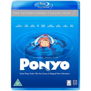 Ponyo Blu Ray / Dvd Combi Pack