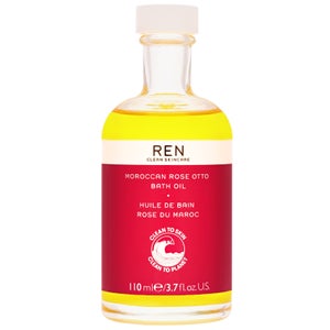 REN Clean Skincare Bath  Moroccan Rose Otto Bath Oil 110ml / 3.7 fl.oz.