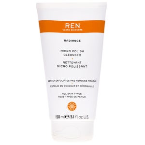 REN Clean Skincare Face Radiance Micro Polish Cleanser 150ml / 5.1 fl.oz.