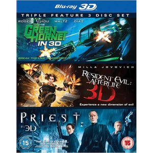 The Green Hornet 3D / Priest 3D / Resident Evil: Afterlife 3D