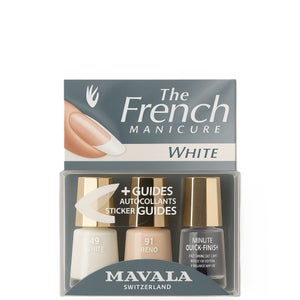 MAVALA WHITE FRENCH MANICURE KIT
