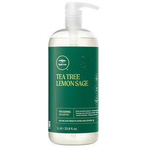 Paul Mitchell Tea Tree Lemon Sage Thickening Shampoo Salon Size 1000ml