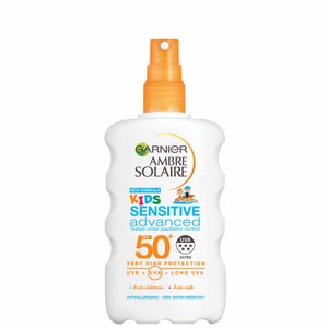 Garnier Ambre Solaire Kids Sensitive Sun Cream Spray SPF 50+ 200ml