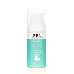 REN Clean Skincare Face ClearCalm 3 Replenishing Gel Cream For Blemish Prone Skin 50ml / 1.7 fl.oz.