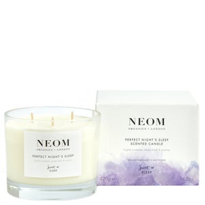 Neom Wellbeing London Scent To Sleep Perfect Night's Sleep Scented Candle (3 Wick) 420g
