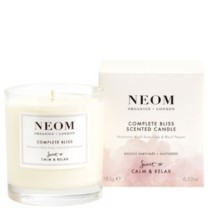 Neom Organics London Scent To Calm & Relax Complete Bliss Scented Candle (1 Wick) 185g
