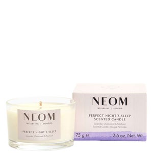 Neom Wellbeing London Scent To Sleep Perfect Night's Sleep Scented Candle (Travel) 75g