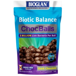 Bioglan Biotic Balance ChocBalls For Adults Dark Chocolate x 30