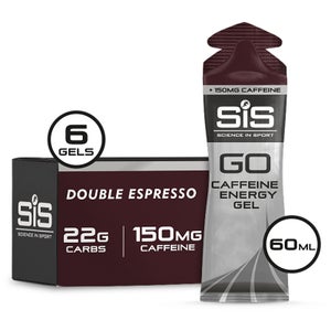 Science in Sport GO + Caffeine Energy Gel 60ml Box of 6