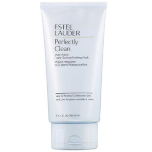 Estée Lauder Perfectly Clean Multi-Action Foam Cleanser and Purifying Mask For Normal & Combination Skin 150ml
