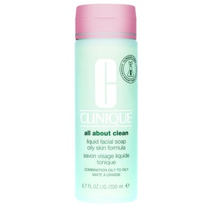 Clinique Cleansers & Makeup Removers Liquid Facial Soap Oily Skin Formula for Oily / Combination Skin 200ml / 6.7 fl.oz.