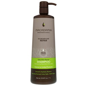 Macadamia Professional Care & Treatment Ultra Rich Repair Shampoo for Very Coarse and Coiled Hair 1000ml