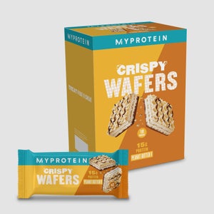 Myprotein Protein Wafers, Peanut Butter, 10 x 40g (AU)