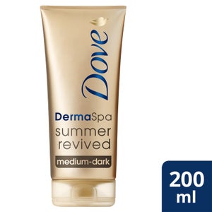 Dove DermaSpa Summer Revived Medium to Dark Self Tanning Body Lotion 200ml