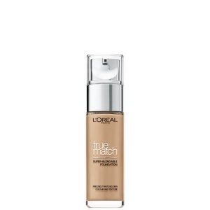 L'Oréal Paris True Match Liquid Foundation with SPF and Hyaluronic Acid 30ml (Various Shades)