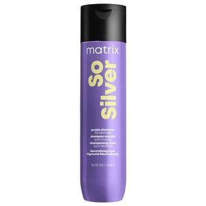 Matrix Total Results Color Obsessed So Silver Shampoo to Neutralize Yellow Tone in Blonde Hair 300ml