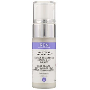 REN Clean Skincare Face Keep Young And Beautiful Instant Brightening Beauty Shot Eye Lift 15ml / 0.5 fl.oz.