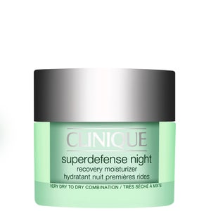 Clinique Superdefense Night Recovery Moisturizer for Very Dry to Dry Combination Skin 50ml / 1.7 fl.oz.