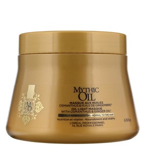 L'Oréal Professionnel Mythic Oil Oil Light Masque for Normal to Fine Hair 200ml