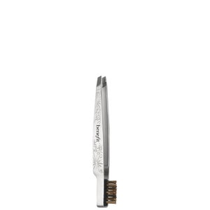 benefit Slanted Tweezer with Grooming Brush 