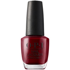 OPI Nail Lacquer Dark Red Nail Polish - We The Female 15ml