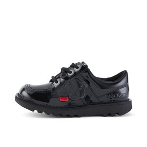 Junior Unisex Kick Lo Patent Leather Black