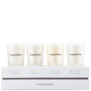 AromaWorks Gifts & Sets Candle Set: 4 Pack 330g