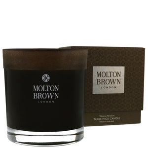 Molton Brown Tobacco Absolute Three Wick Candle 480g