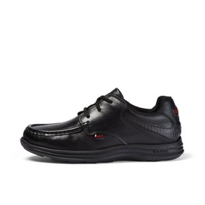 KICKERS REASAN LACE LTHR JM BLACK