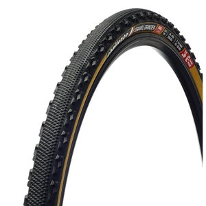Challenge Grinder 260 TPI Clincher Gravel Tyre - Black/Tan - 700c x 36mm
