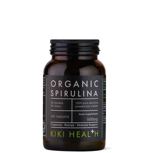 KIKI Health Organic Spirulina Tablets (200 Tablets)
