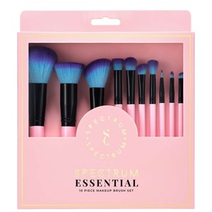 Spectrum Everyday Sets Millennial Pink 10 Piece Pink Essential Makeup Brush Set