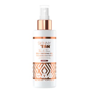 SKINNY TAN Tan and Tone Oil - Dark 145ml