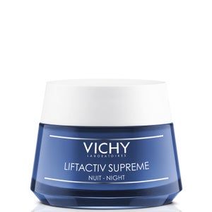 Vichy LiftActiv Night Supreme Anti-Wrinkle and Firming Night Cream, 1.69 Fl. Oz.