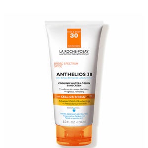 La Roche-Posay Anthelios Cooling Water-Lotion SPF 30, Body and Face Sunscreen with Antioxidants, 5 Fl. Oz.